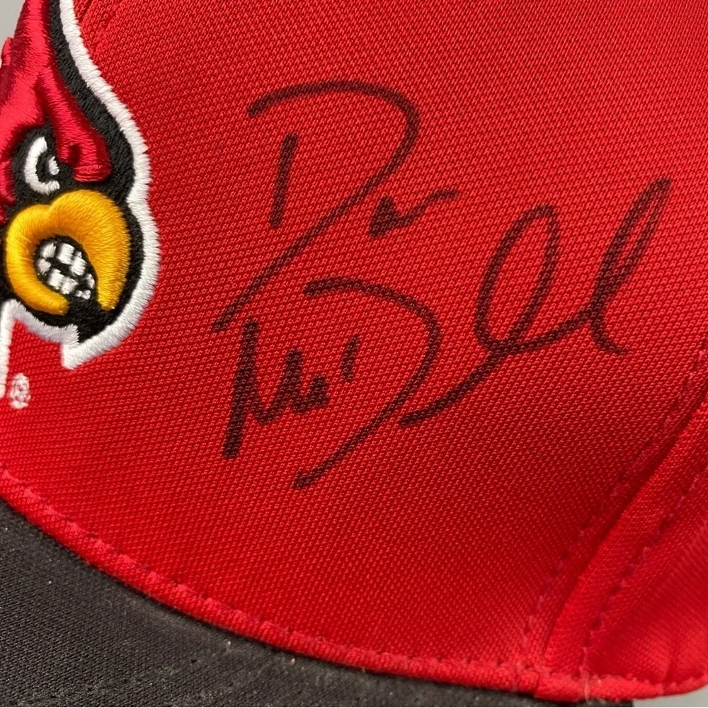 Louisville Cardinals Baseball Hat Signed by Coach Dan McDonnell